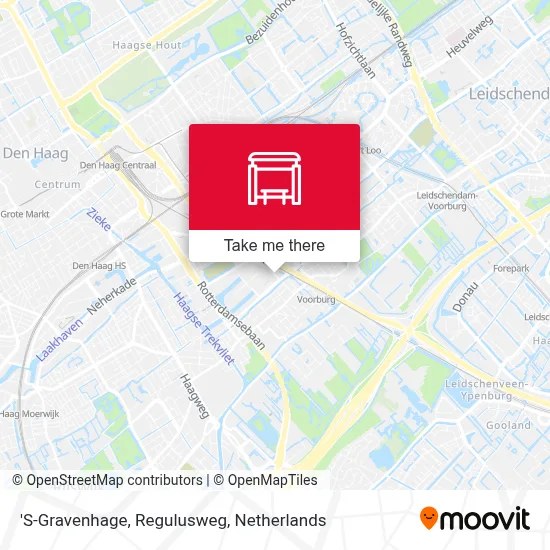 'S-Gravenhage, Regulusweg map