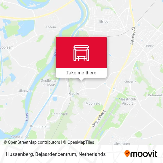 Hussenberg, Bejaardencentrum Karte