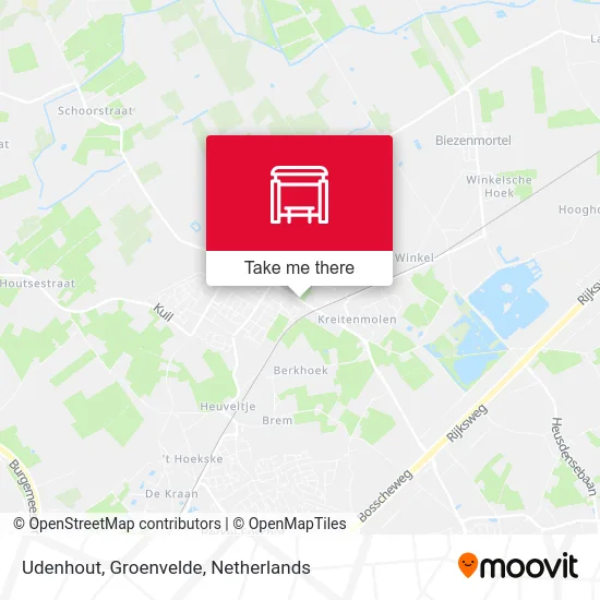Udenhout, Groenvelde map
