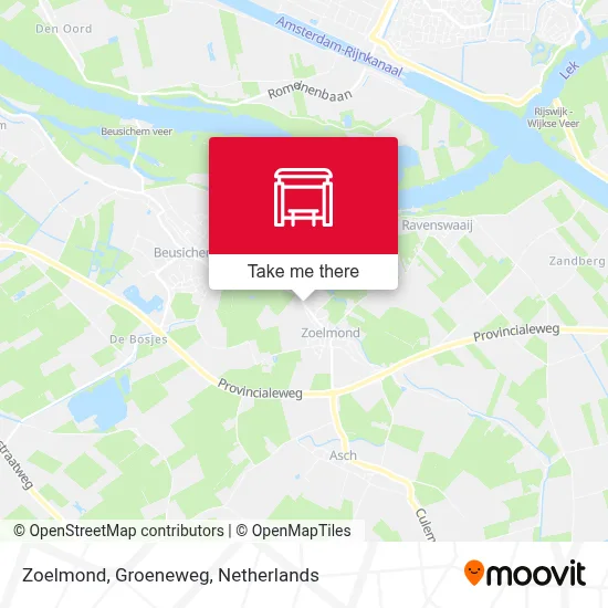 Zoelmond, Groeneweg map