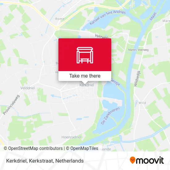 Kerkdriel, Kerkstraat map