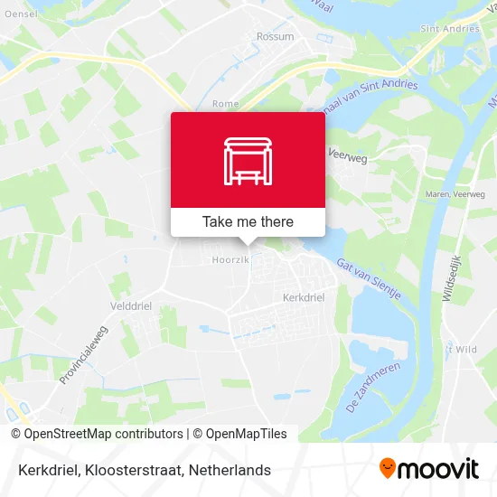 Kerkdriel, Kloosterstraat map