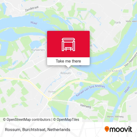 Rossum, Burchtstraat map