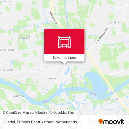 Hedel, Prinses Beatrixstraat map