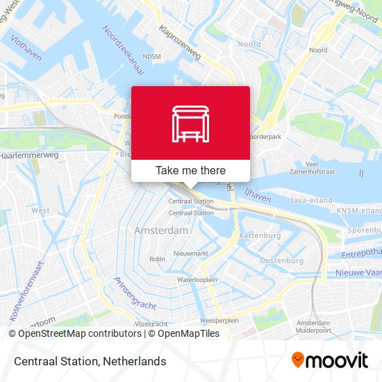 Centraal Station map