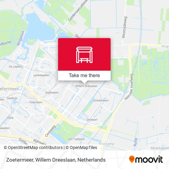 Zoetermeer, Willem Dreeslaan map