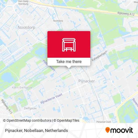 Pijnacker, Nobellaan map