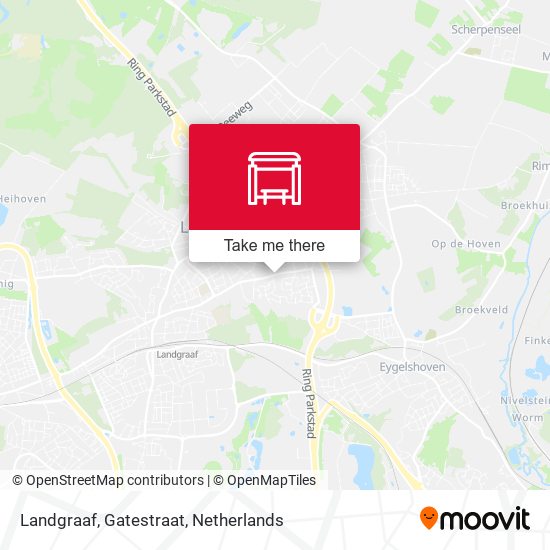 Landgraaf, Gatestraat map