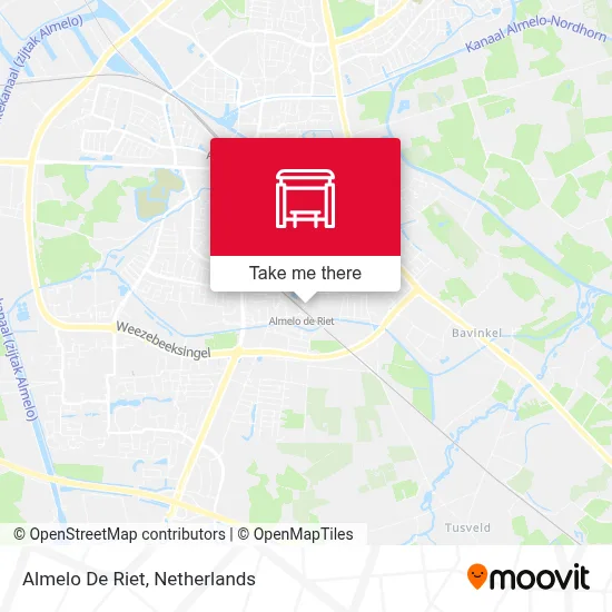 Almelo De Riet map