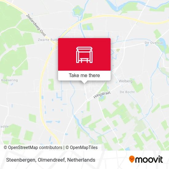 Steenbergen, Olmendreef map