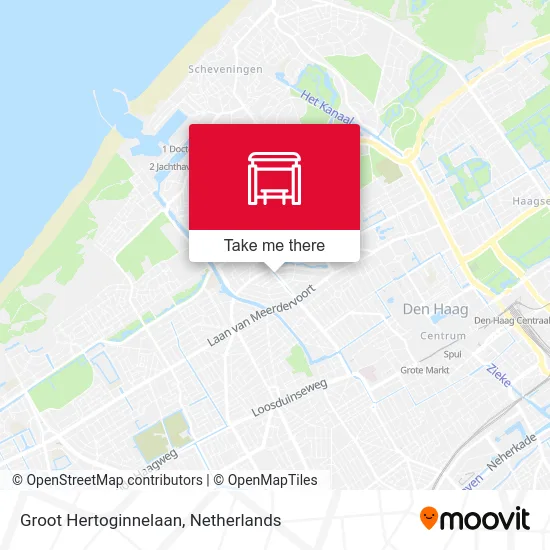 Groot Hertoginnelaan map