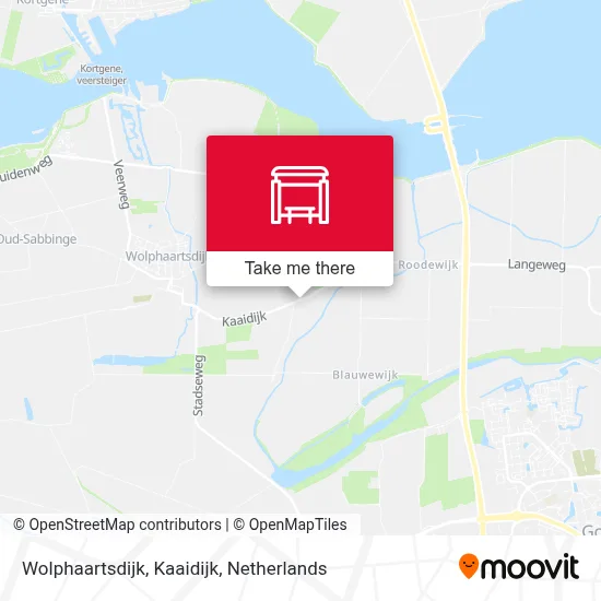 Wolphaartsdijk, Kaaidijk Karte