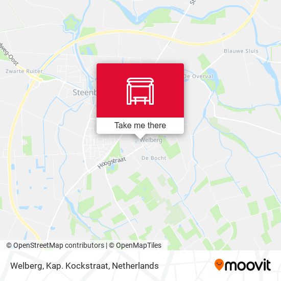 Welberg, Kap. Kockstraat Karte