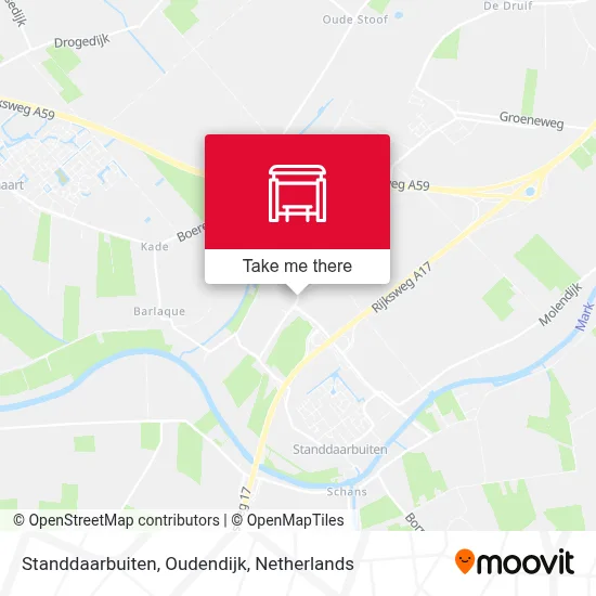 Standdaarbuiten, Oudendijk map