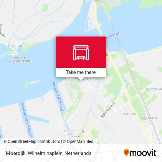 Moerdijk, Wilhelminaplein map