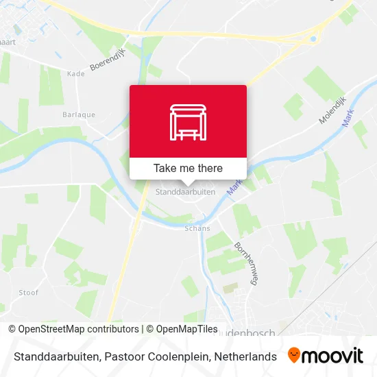 Standdaarbuiten, Pastoor Coolenplein Karte
