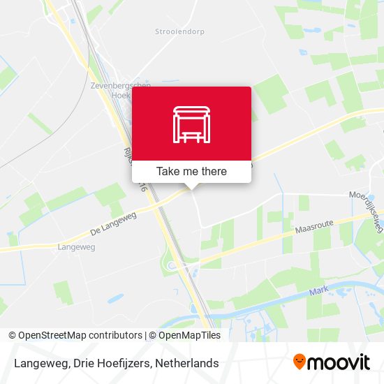 Langeweg, Drie Hoefijzers map