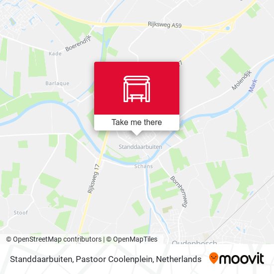 Standdaarbuiten, Pastoor Coolenplein map