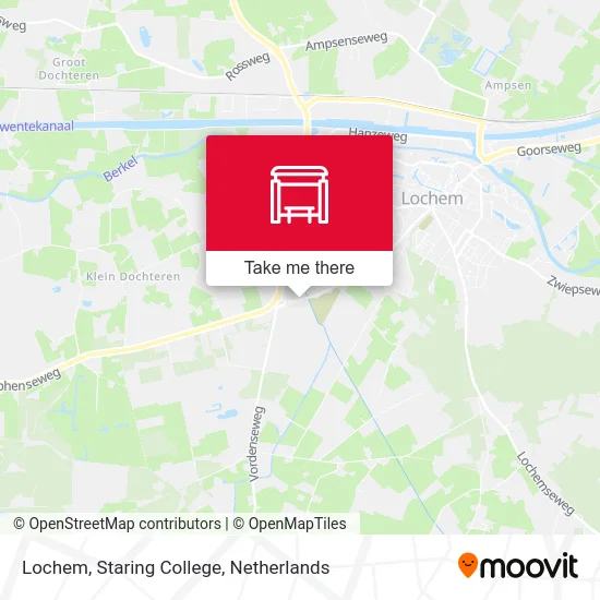 Lochem, Staring College map