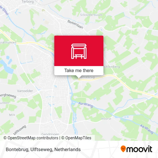 Bontebrug, Ulftseweg Karte