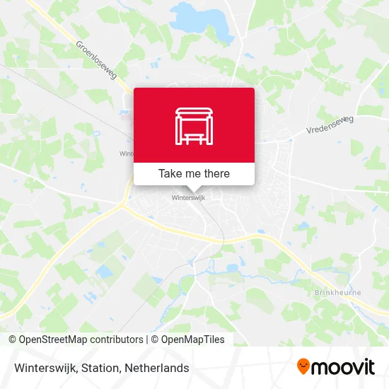 Winterswijk, Station map