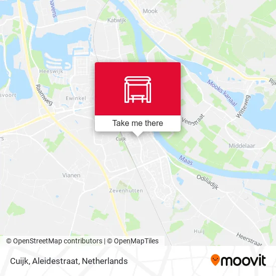Cuijk, Aleidestraat map