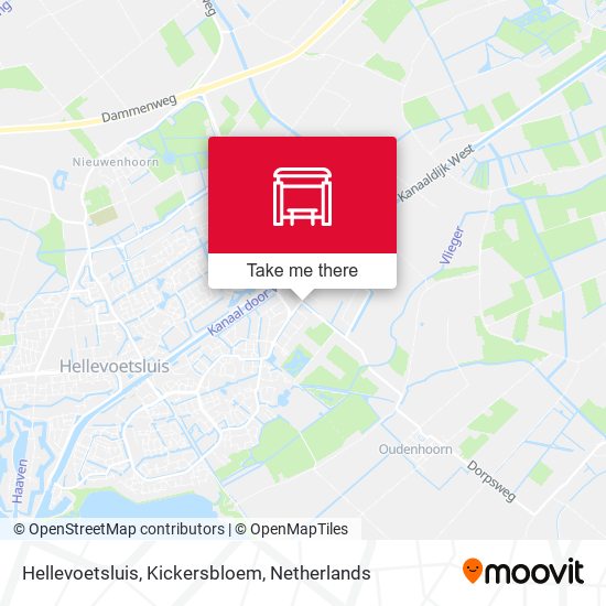 Hellevoetsluis, Kickersbloem map