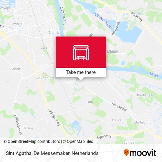 Sint Agatha, De Messemaker map