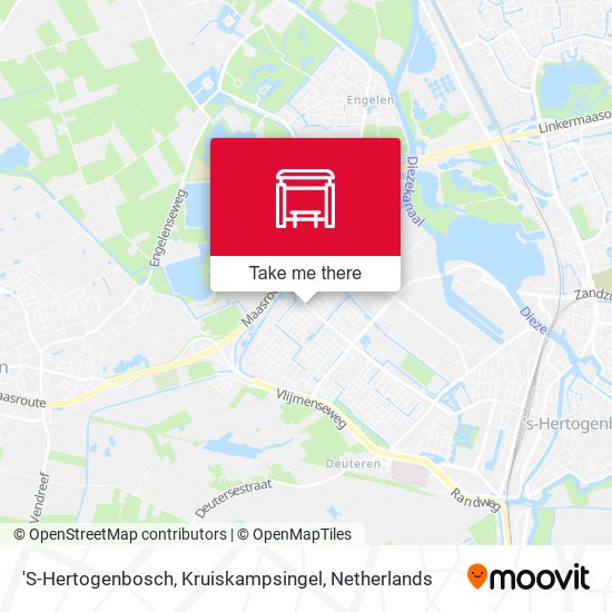 'S-Hertogenbosch, Kruiskampsingel map