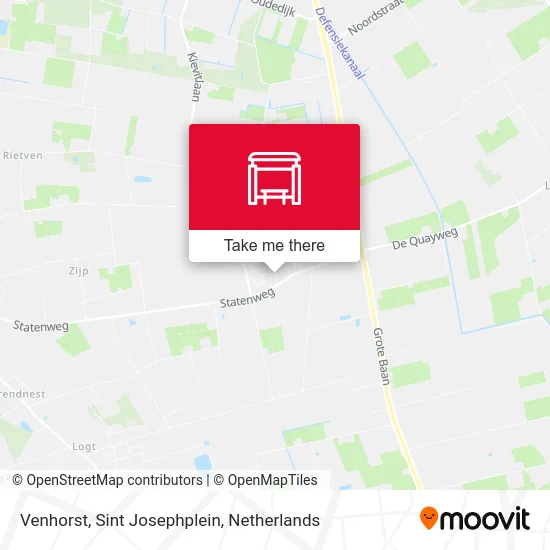 Venhorst, Sint Josephplein map