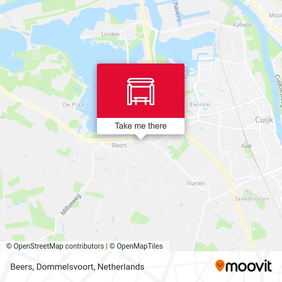 Beers, Dommelsvoort map