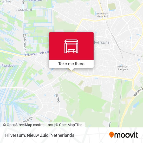 Hilversum, Nieuw Zuid map