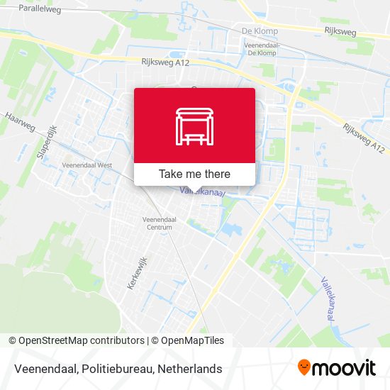 Veenendaal, Politiebureau map