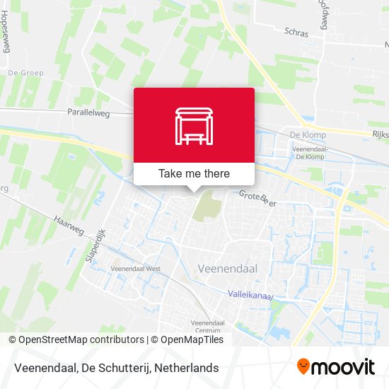 Veenendaal, De Schutterij map