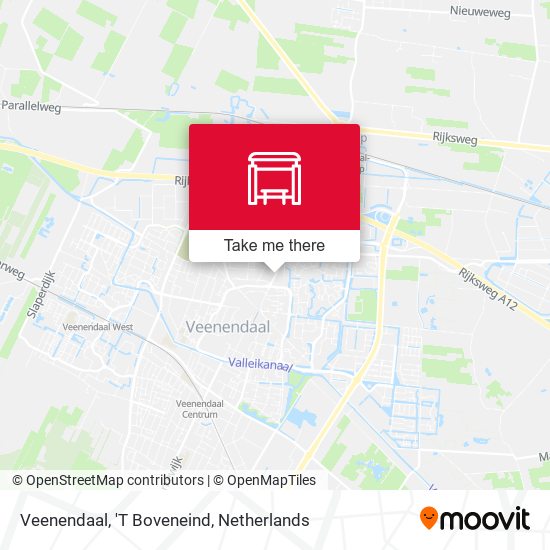 Veenendaal, 'T Boveneind map