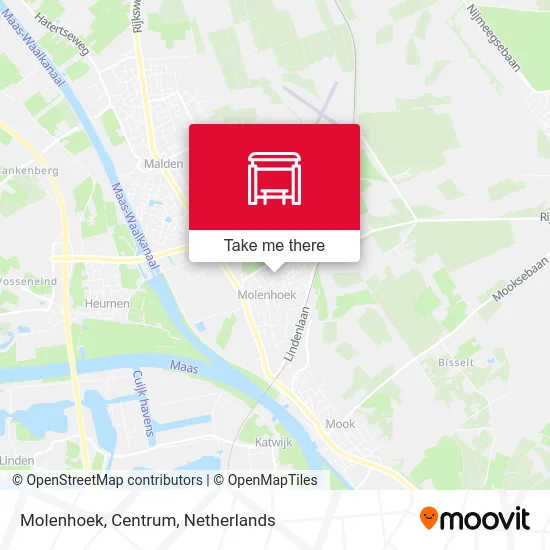 Molenhoek, Centrum map
