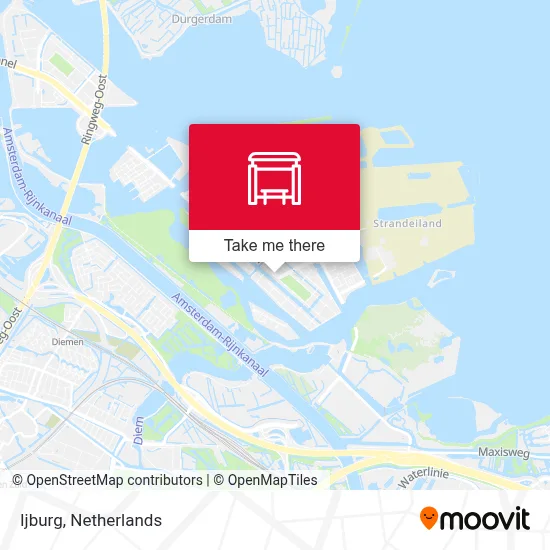 Ijburg map