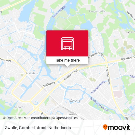 Zwolle, Gombertstraat map