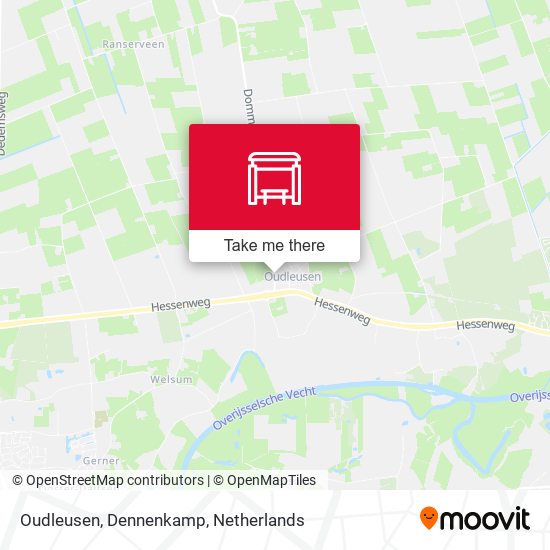 Oudleusen, Dennenkamp map