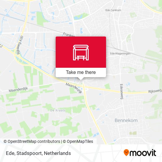 Ede, Stadspoort map