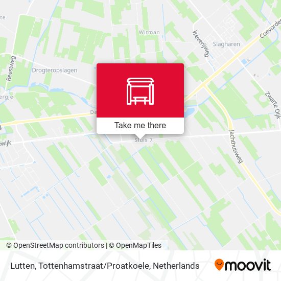 Lutten, Tottenhamstraat / Proatkoele map