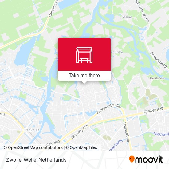 Zwolle, Welle map