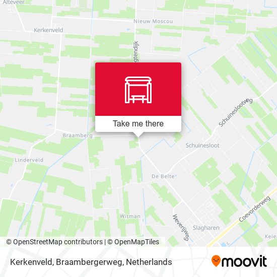 Kerkenveld, Braambergerweg map