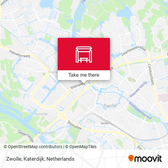 Zwolle, Katerdijk map