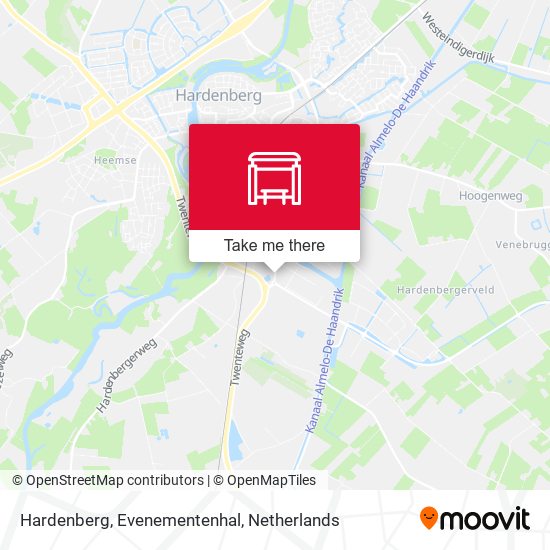 Hardenberg, Evenementenhal map