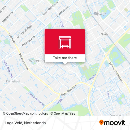 Lage Veld map