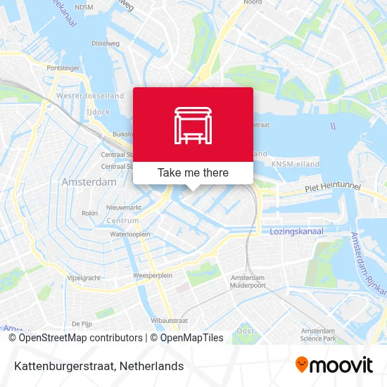 Kattenburgerstraat Karte