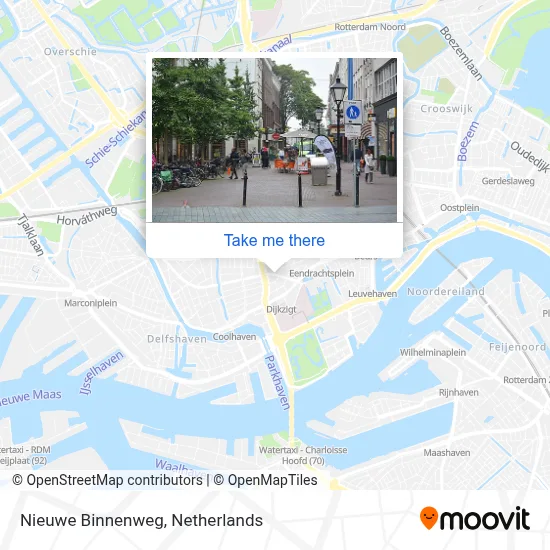 Nieuwe Binnenweg map