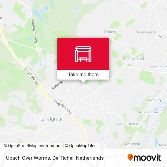 Ubach Over Worms, De Tichel map