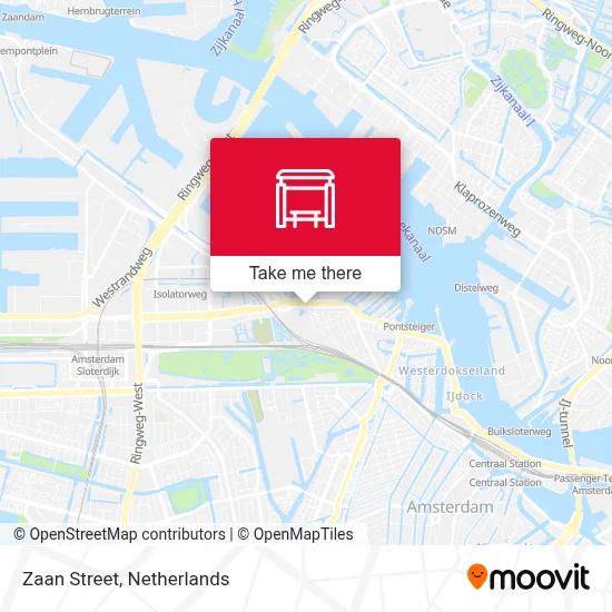 Zaanstraat map